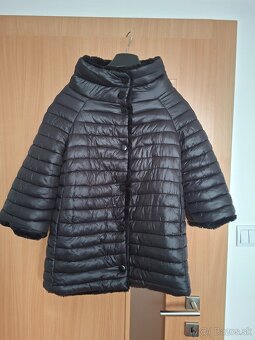 Čierna obojstranná bunda - 2