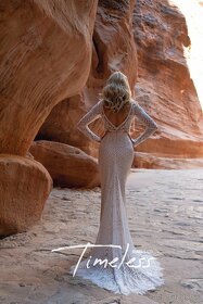 Čipkované svadobné šaty TIMELESS - NADIA - 2
