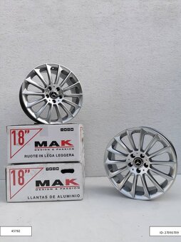 Mercedes C, E, S alu disky GMP 5x112 R18 ET45 8J 1248 - 2