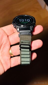 Nylonový náramok pre Garmin 22 26 mm Fenix, Epix, Forerunner - 2