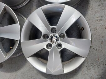 ELEKTRÓNY ŠKODA MATONE R15 5X100 6JX15 ET38 - 2