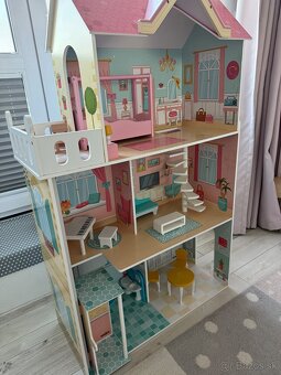 Barbie domček- domcek pre bábiky - 2