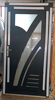 Na predaj nové hliníkové vchodové dvere Š: 1090 mm, V: 2130 - 2
