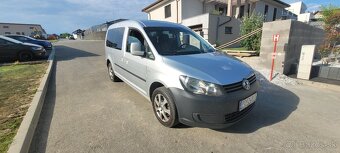 VW Caddy Maxi 2,0 TDI 140PS, 5miest, strieborná metalíza - 2