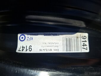 Plechové disky 16 na Hyundai I 30 r.v.2013 - 2