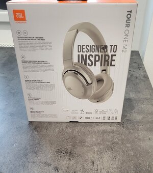 Slúchadlá JBL Tour ONE M2 Champagne, Nové nerozbalené - 2