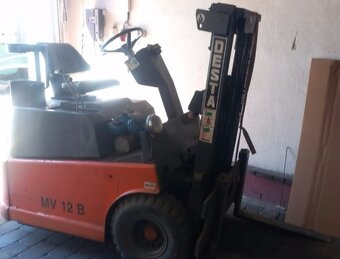 Použitý vysokozdvižný vozík DESTA MV 12 B, LPG + benzín - 2