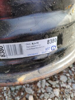 Disky 6x15 ET 38 5x100 - 2