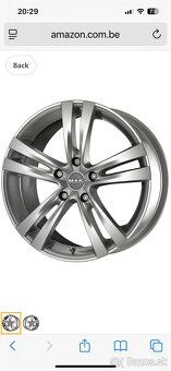 Predam sadu Alu diskov MAK Zenith priemer R17 - 2