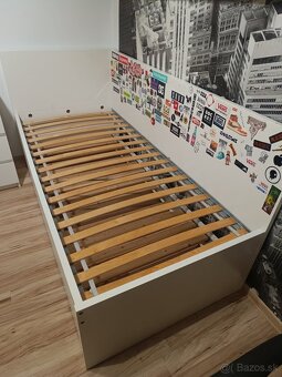 Chlapčenská posteľ IKEA rozkladacia. - 2