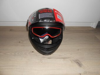 Predam novu vyklopnu moto prilbu znacky LS 2 STROBE - 2