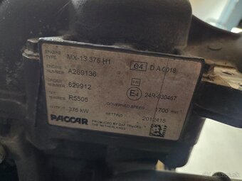 Motor DAF 510 rok 2017  ( Tatra Phoenix ) - 2