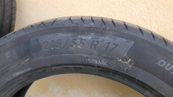 Letne Gumy 215/55 R17 - 2