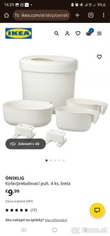 Prebalovací pult IKEA - 2