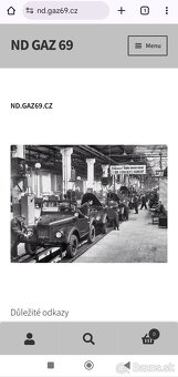 Gaz 69 - NOVÉ NÁHRADNÍ DÍLY - TOP - 2
