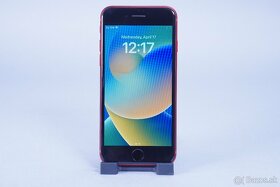 ZÁRUKA/iPhone SE 2022 128GB Red (A-) Baterie 100% - 2
