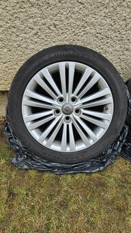 Predám 4x originál 18" alu na Opel Insignia A + letné pneu - 2
