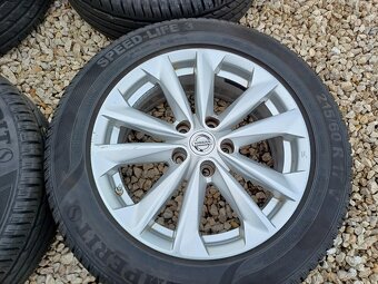 hlinikové disky org.Nissan Qashqai I,II,-7Jx17-ET-40-5x114,3 - 2