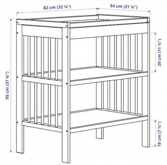 Prebaľovací pult IKEA - 2
