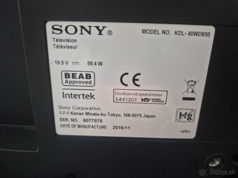 Sony Bravia KDL-40WD650 - 2