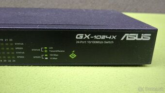 Switch ASUS GX-1024X 24 portový, 100 Mbit, fast ethernet - 2