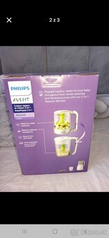Úplne nový zabalený PHILIPS AVENT Parný hrniec s mixérom - 2