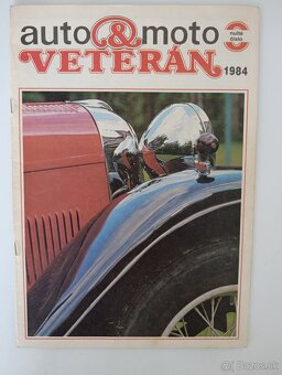 Časopis Auto a Moto Veterán z 80-tych rokov - 2