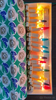 Vianočné svetielka retro - 2