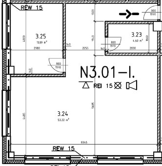 Pekná kancelária na prenájom - 2