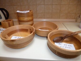 drevené misky - 2