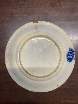 Starozitny porcelanovy tanier - 2