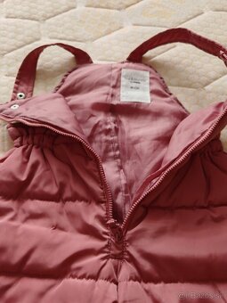 Detske nohavice - oteplovaky na zips a klipsne - 2