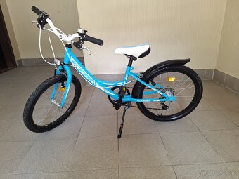 Predám detský bicykel 20kola Ctm modry - 2