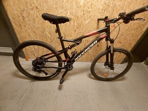 Bicykel Rockrider 27,5" mtb st 530 s čierno-červený z Decath - 2