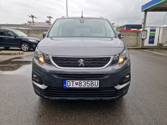 Predám Peugeot Rifter 1.5 HDi 75 KW r.v.2019 SK pôvod - 2