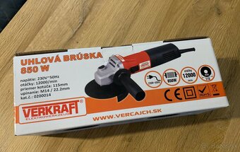 VERKRAFT uhlová brúska 115 mm 850 W - 2