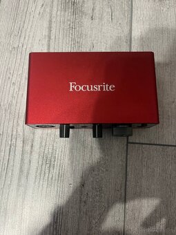 Zvuková karta - Focusrite Scarlett Solo 3rd generation - 2