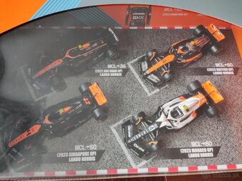 McLaren Formula 1 Team Lando Norris 4x 1:43 - 2