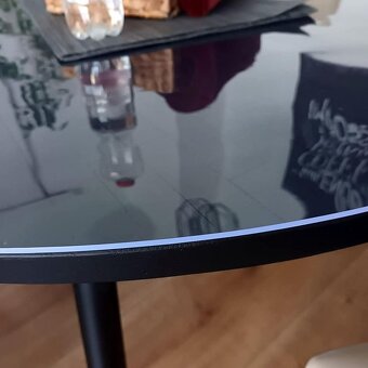 Kulatá PVC ochranná fólie/ubrus 100 cm - 2