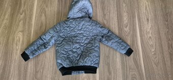 Sivá/šedá zateplená prechodná/zimná bunda, zn. F&F, veľ. 122 - 2
