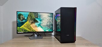 Herné pc i5 8500/16GB DDR4/SSD/+RX6650XT 8GB+27LCD QHD - 2