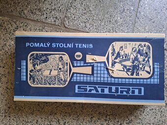 Pomalý stolný tenis RETRO hracka - 2