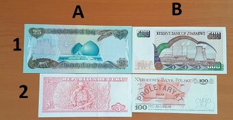 Bankovky mix svet XF - 2