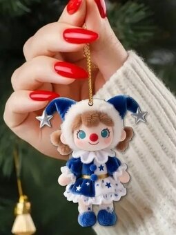 NÁDHERNÉ OZDOBY NA STROMČEK.. Ručná výroba - 2