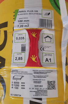 Isover Unirol Plus 100, 7.2 m2/bal - 2