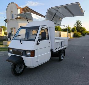 Piaggio ape Tm 200 pojazdný stánok prosseco káva - 2