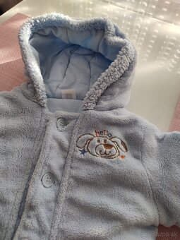 Modrý detský kabátik - 2