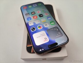 apple iphone 16 PRO MAX 256gb Desert Titanium / Batéria 91% - 2