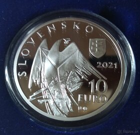 10€ pamätná minca Alexander Dubček – 100. výročie narodenia - 2