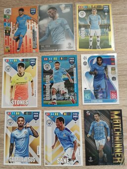 Manchester City - futbalové kartičky - 2